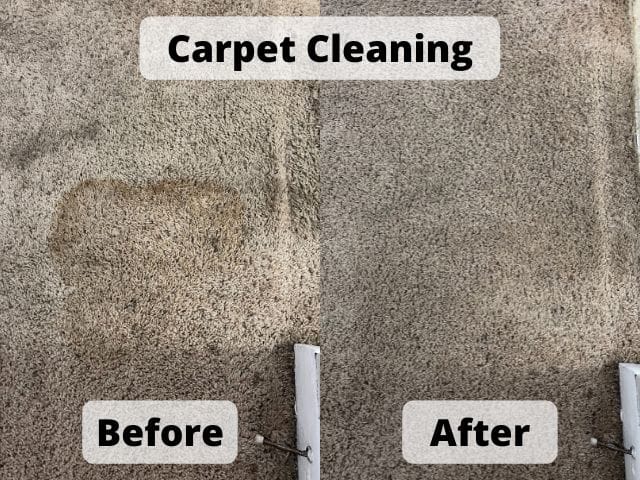 Carpet Cleaning Before And After