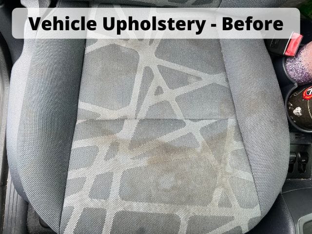 Vehicle Upholstery Cleaning